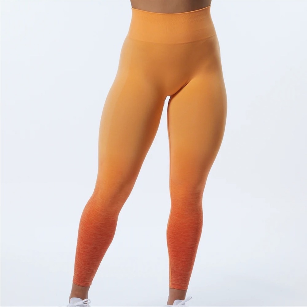 Alphalete OMBRE AMPLIFY LEGGING Women Ombre Seamless Scrunch Legging Day Tripper